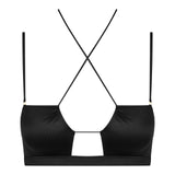Black lace bralette – comfortable and sexy lingerie NZ, ideal for everyday wear or paired with lingerie sets and sheer bodysuits.