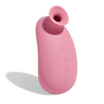 CHI vibrator with three interchangeable suction heads, USB charger, and storage pouch, all in a gift-ready box. 