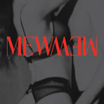 MEW MEW gift card featuring a minimalist design with the MewMew logo, ideal for gifting luxury lingerie and accessories.