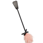 Mewmew Fleur du Mal feather tickler and riding crop – sensual adult toy NZ, ideal with blindfolds, cat masks, and lingerie sets.