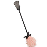 Mewmew Fleur du Mal feather tickler and riding crop – sensual adult toy NZ, ideal with blindfolds, cat masks, and lingerie sets.