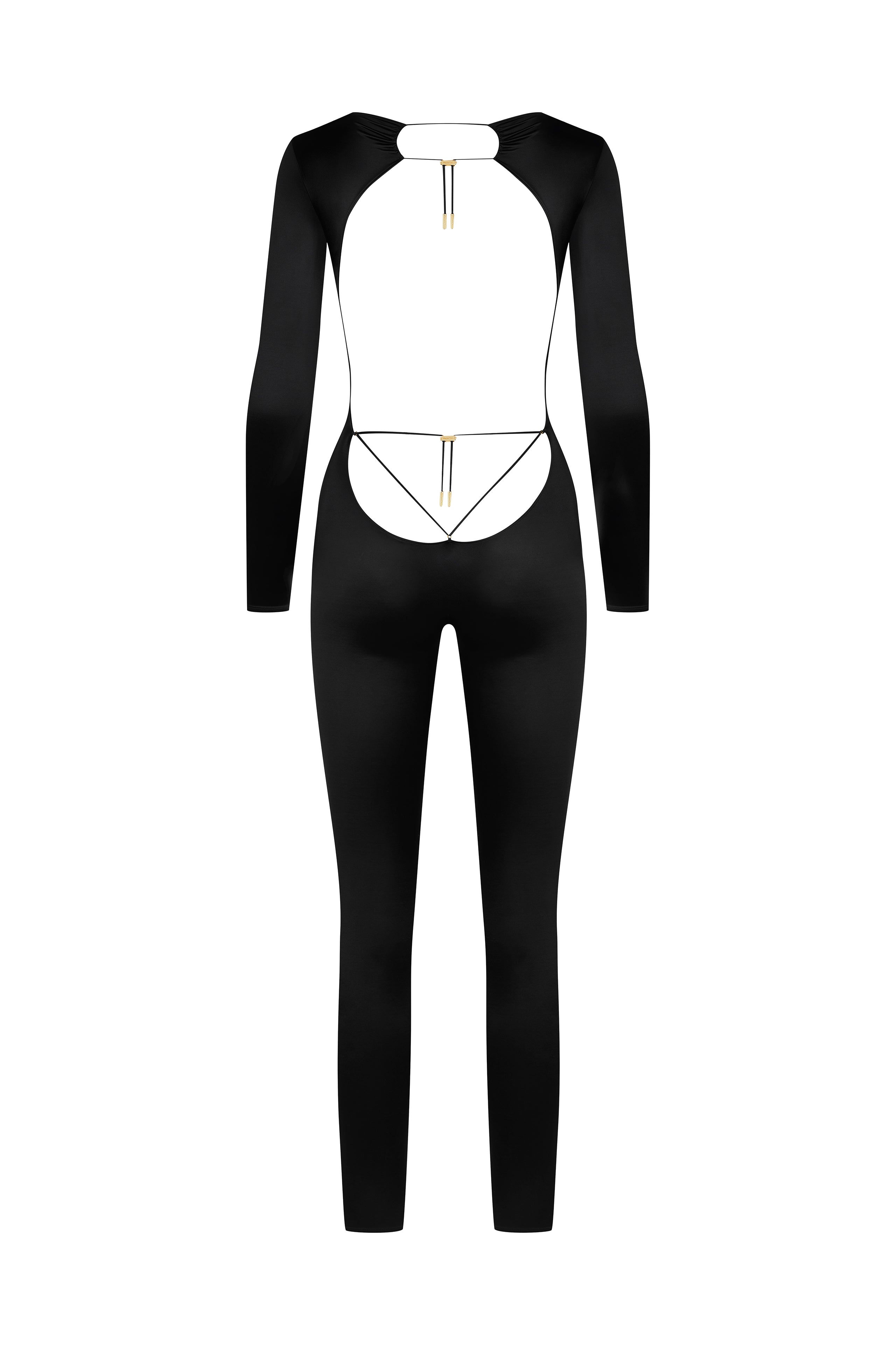 Maison Close French Kiss long sleeve catsuit – seductive lingerie NZ, perfect with stockings, garter belts, and lingerie sets.